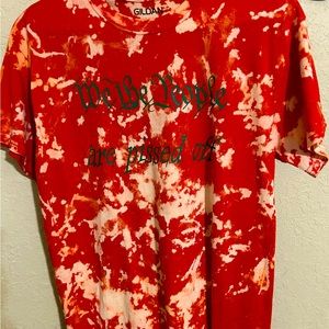 “We the People” tie dyed T-shirt
